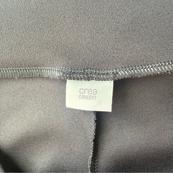 Crea Concept Black Slim Pull On Stretch Pants - Picture 9 of 14